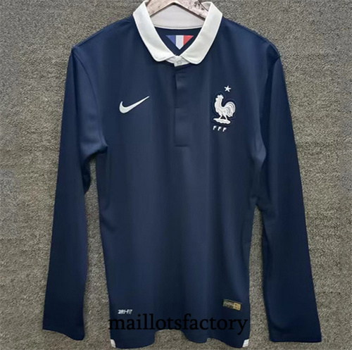 Maillot du Retro France 2014 Domicile Manche Longue