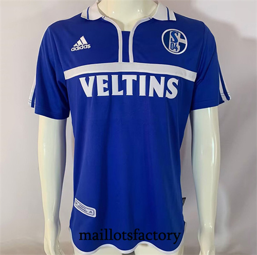 Maillot du Retro Schalke 04 2000-02 Domicile