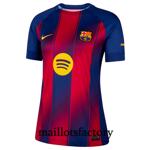 Maillot du Barcelone Femme 2025/26 Domicile