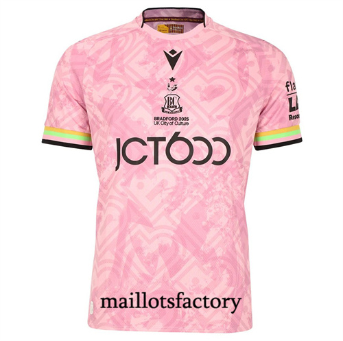 Maillot du Bradford City 2025/26 Third