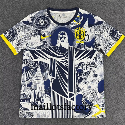 Maillot du Brésil 2025/26 déesse cyan
