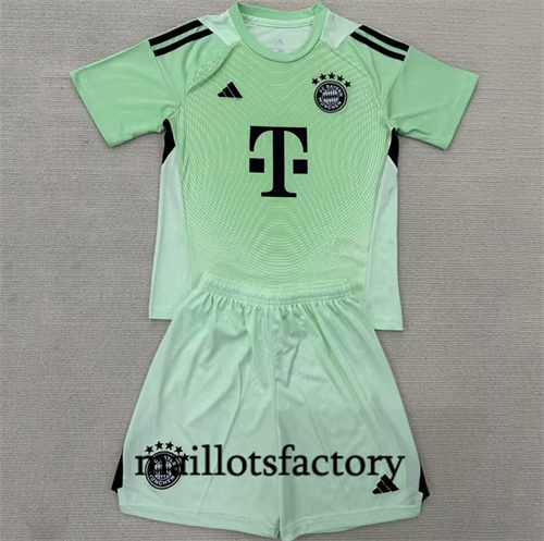 Maillot du Bayern Munich Enfant 2025/26 Gardien De But Vert