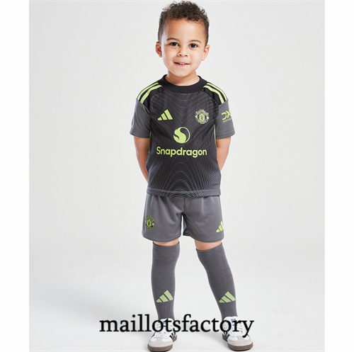 Maillot du Manchester United Enfant 2025/26 Gardien De But noir