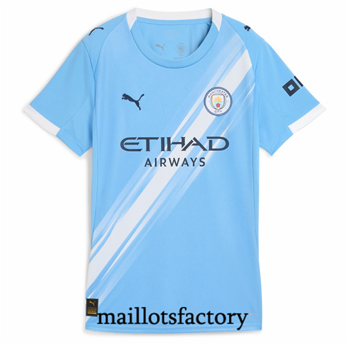 Maillot du Manchester City Femme 2025/26 Domicile