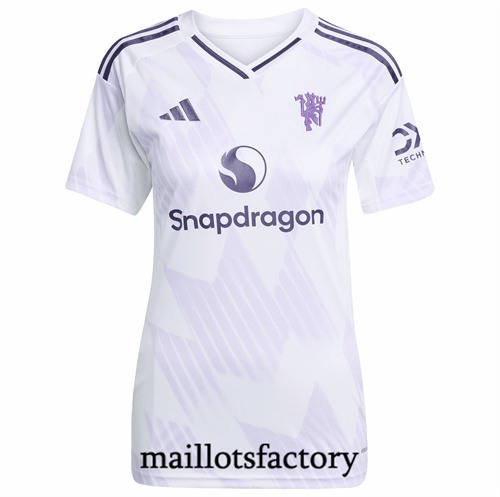Maillot du Manchester United Femme 2025/26 Exterieur