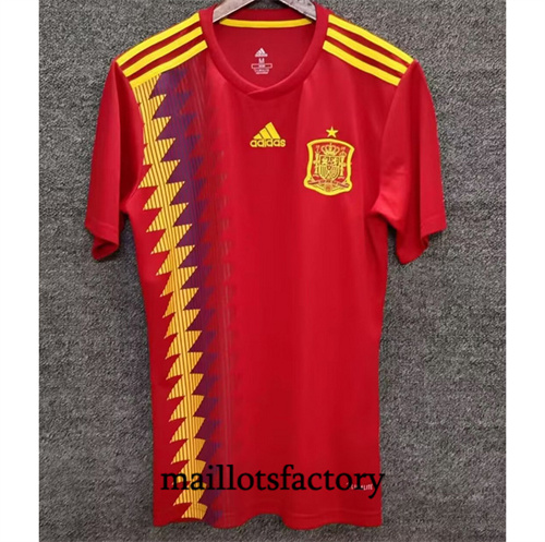 Maillot du Retro Espagne 2018 Domicile