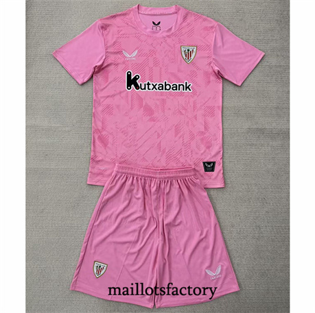 Maillot du Athletic Bilbao Enfant 2025/26 Gardien de but Rose