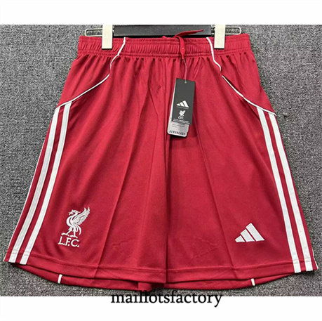 Maillot du Liverpool Short 2025/26 Domicile