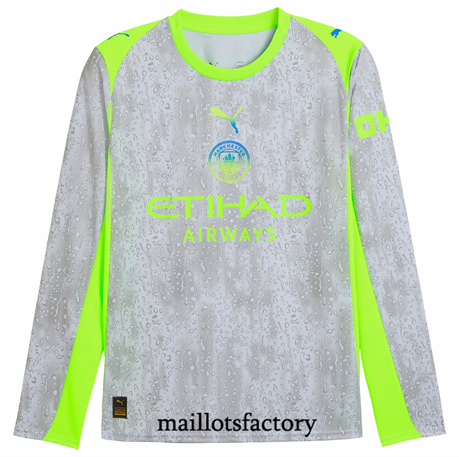 Maillot du Manchester City 2025/26 2025/26 Third Manche Longue
