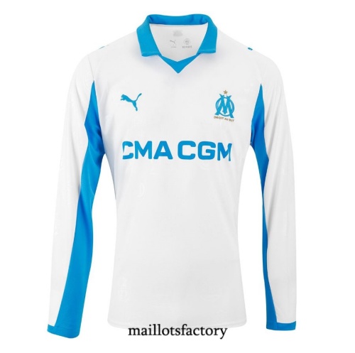 Maillot du Marseille 2025/26 2025/26 Domicile Manche Longue