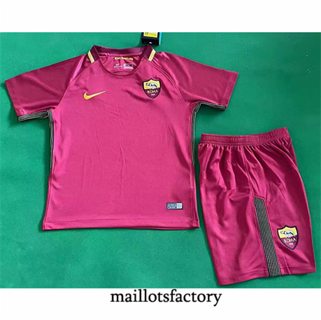Maillot du Retro AS Rome Enfant 2017-18 Domicile