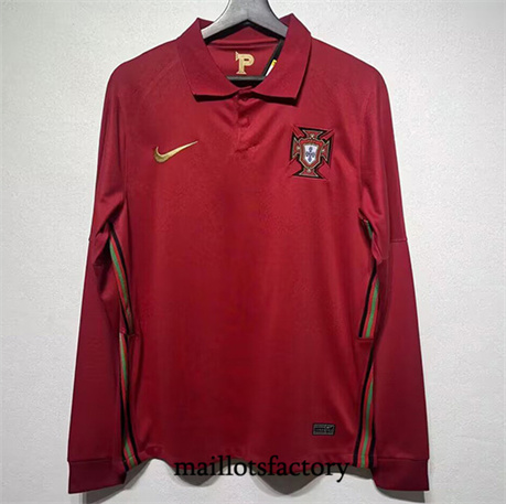 Maillot du Retro Portugal 2020 Domicile Manche Longue