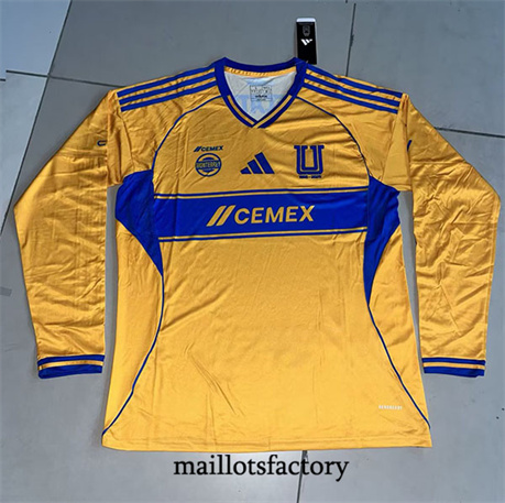 Maillot du Tigres 2025/26 2025/26 Domicile Manche Longue