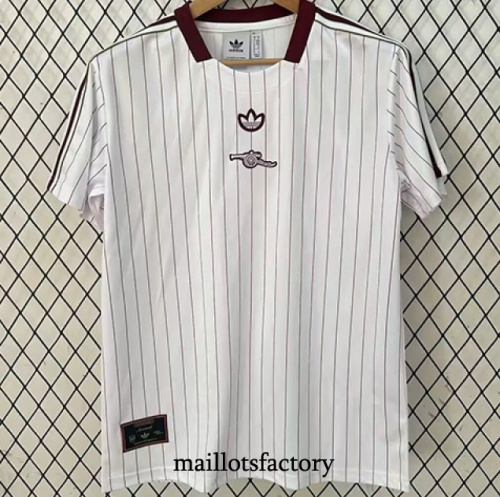 Maillot du Arsenal Retro 2025/26 Blanc
