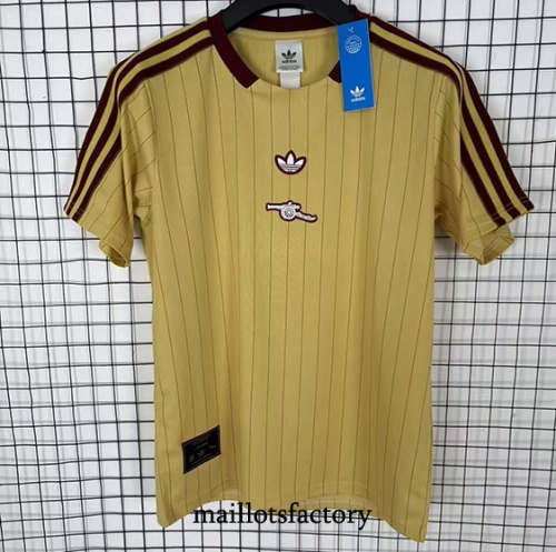 Maillot du Arsenal Retro 2026/27 Jaune