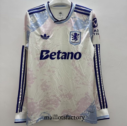 Maillot du Aston Villa 2025/26 Third Manche Longue