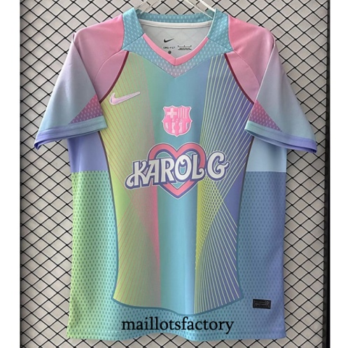 Maillot du Barcelone 2025/26 Karolg Bleu
