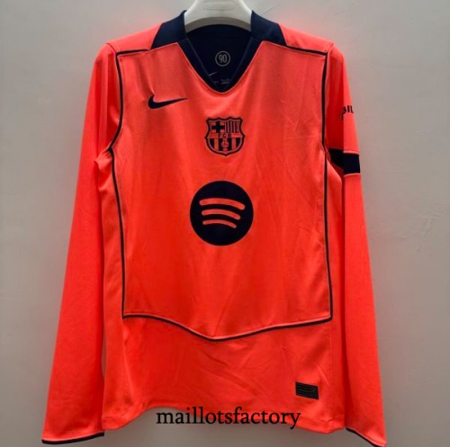 Maillot du Barcelone 2025/26 Third Manche Longue