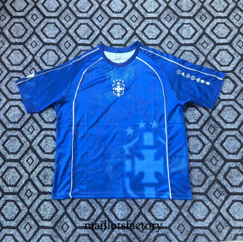 Maillot du Brésil 2025/26 No. 9 Édition commémorative Bleu