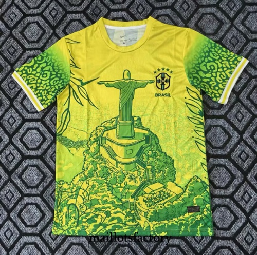 Maillot du Brésil 2025/26 Spécial Jaune/Vert