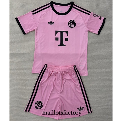Maillot du Bayern Munich Enfant 2025/26 Gardien De But Rose