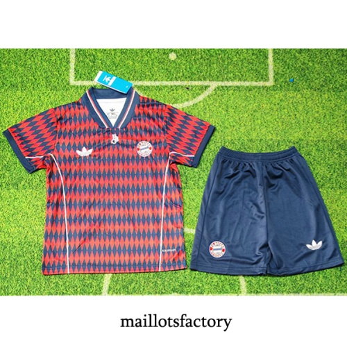 Maillot du Bayern Munich Enfant 2025/26 Spécial Rouge/noir