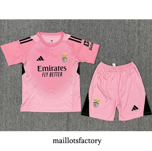 Maillot du Benfica Enfant 2025/26 Gardien De But Rose