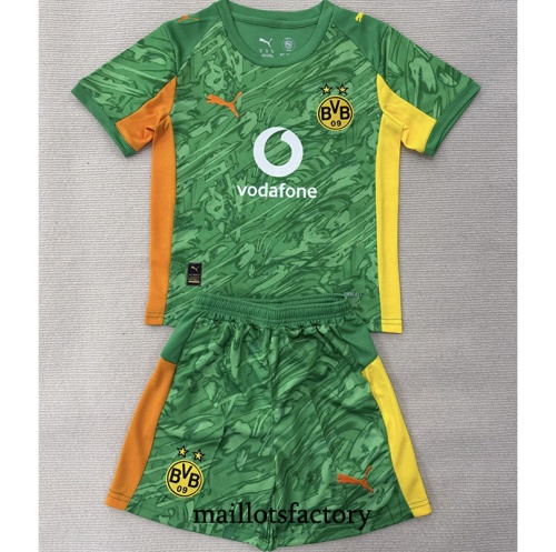 Maillot du Borussia Dortmund Enfant 2025/26 Gardien De But Vert