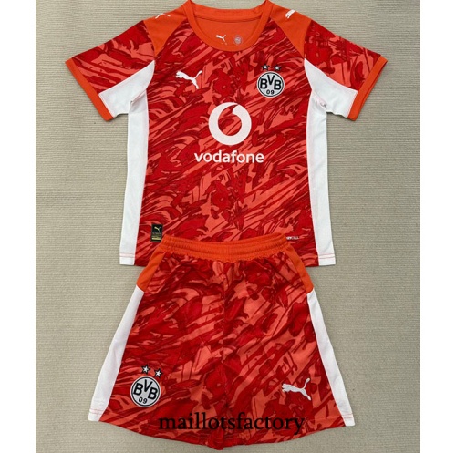 Maillot du Borussia Dortmund Enfant 2025/26 Gardien De But Orange