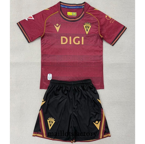 Maillot du Cadiz CF Enfant 2025/26 Exterieur