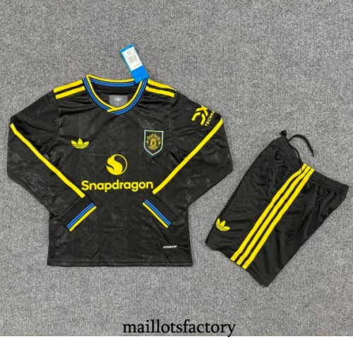 Maillot du Manchester United Enfant 2025/26 Third Manche Longue