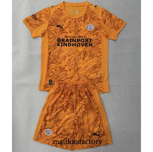 Maillot du PSV Eindhoven Enfant 2025/26 Gardien De But Orange