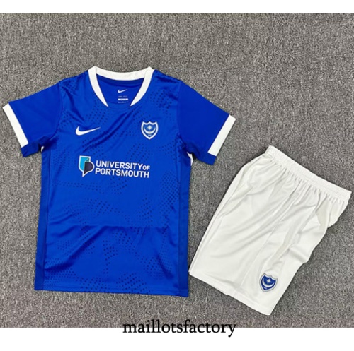 Maillot du Portsmouth F.C Enfant 2025/26 Domicile