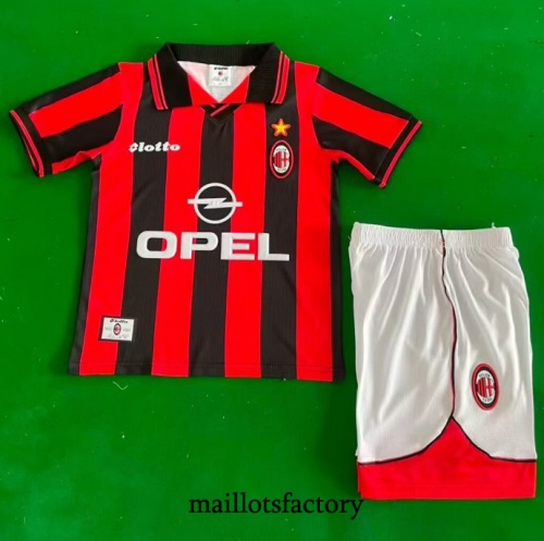 Maillot du Retro AC Milan Enfant 1997-98 Domicile