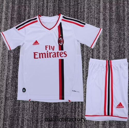 Maillot du Retro AC Milan Enfant 2011-12 Exterieur