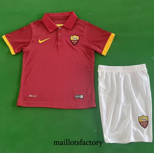 Maillot du Retro AS Rome Enfant 2014-15 Domicile