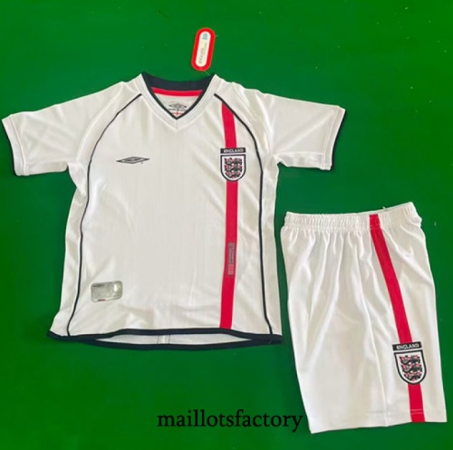 Maillot du Retro Angleterre Enfant 2002 Domicile