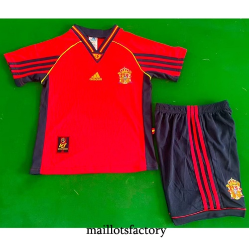 Maillot du Retro Espagne Enfant 1998 Domicile