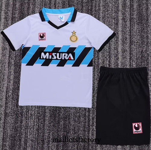 Maillot du Retro Inter Milan Enfant 1990-91 Exterieur