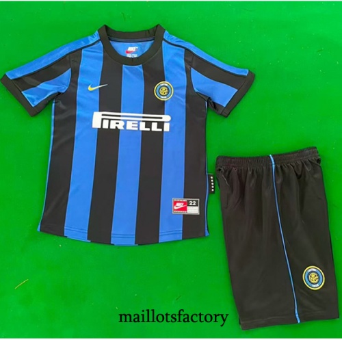 Maillot du Retro Inter Milan Enfant 1999-00 Domicile