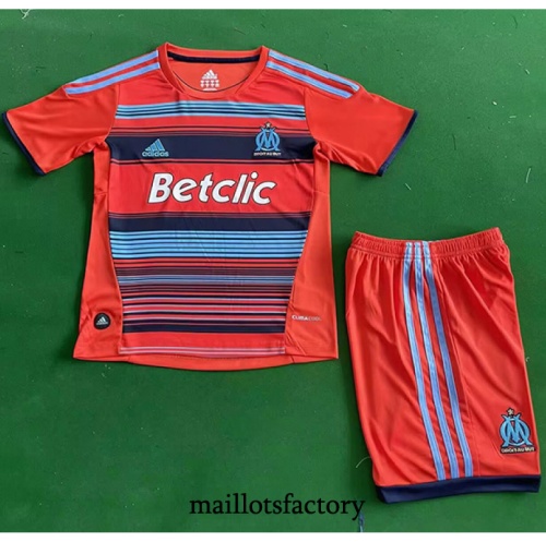 Maillot du Retro Marseille Enfant 2011-12 Exterieur