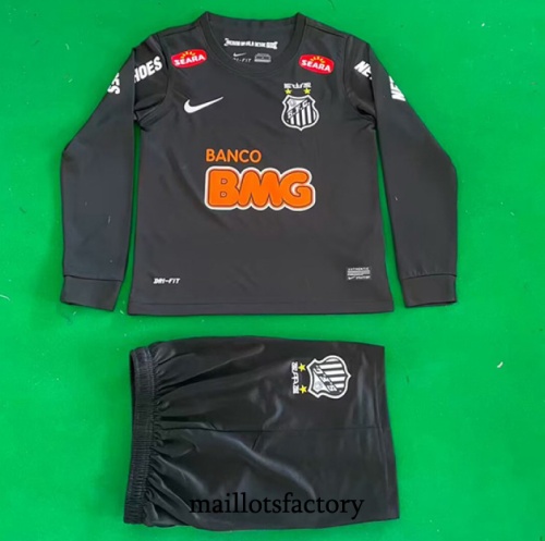 Maillot du Retro Santos Enfant 2013 Exterieur Manche Longue