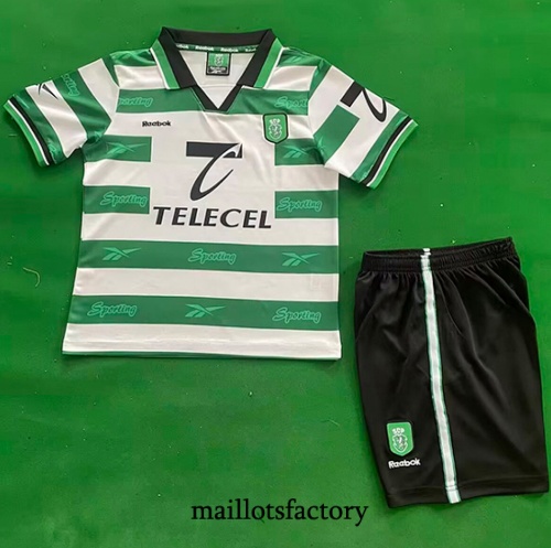 Maillot du Retro Sporting CP Enfant 1999-00 Domicile