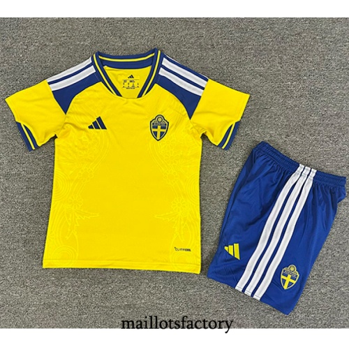 Maillot du Suède Enfant 2026/27 Domicile