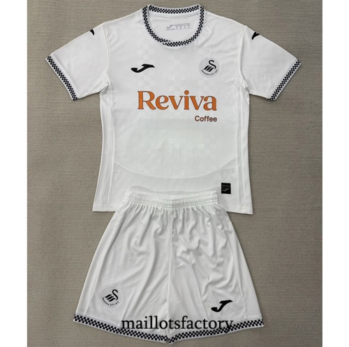 Maillot du Swansea Enfant 2025/26 Domicile