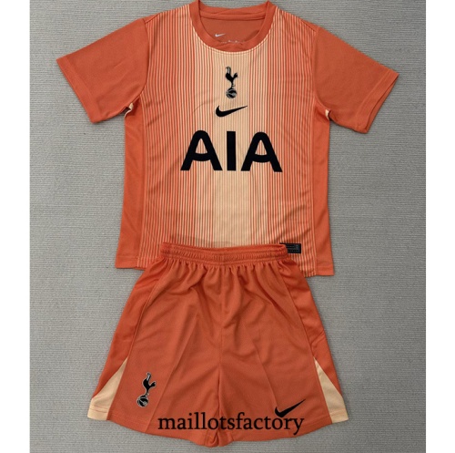 Maillot du Tottenham Hotspur Enfant 2025/26 Gardien De But Orange