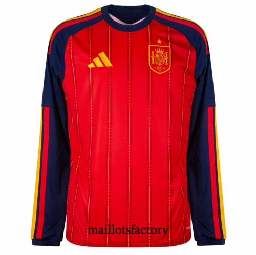 Maillot du Espagne 2026/27 Domicile Manche Longue