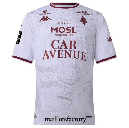 Maillot du FC Metz 2025/26 Exterieur