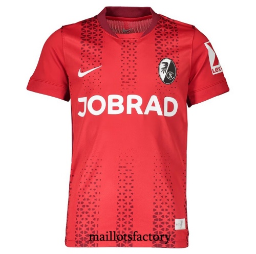 Maillot du SC Freiburg 2025/26 Domicile Ligue Europa Rouge