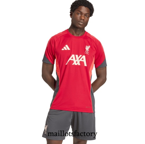 Maillot du Liverpool 2025/26 Training Rouge